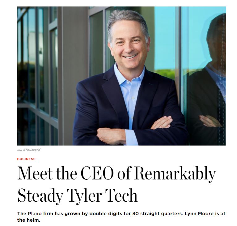 Tyler Tech CEO - D Magazine